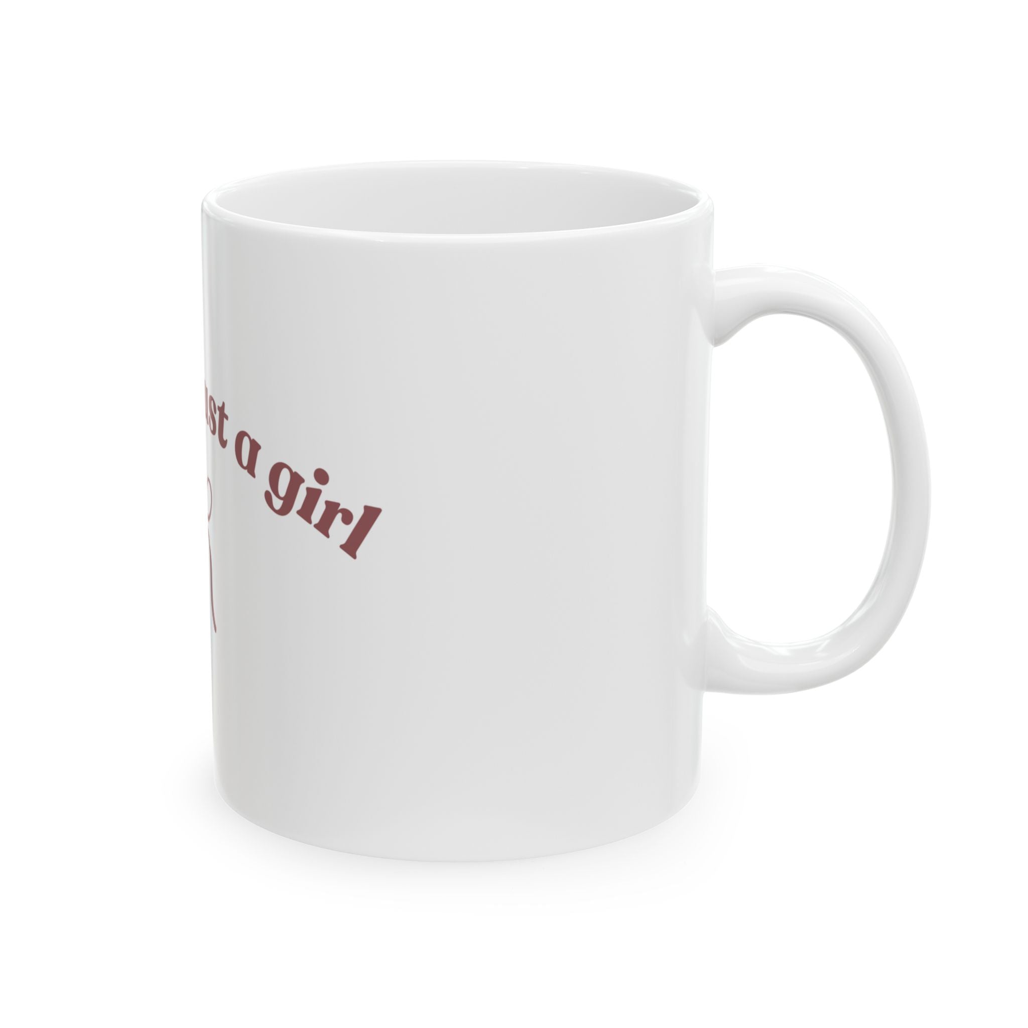 Mama is Just a Girl Mug, (11oz)